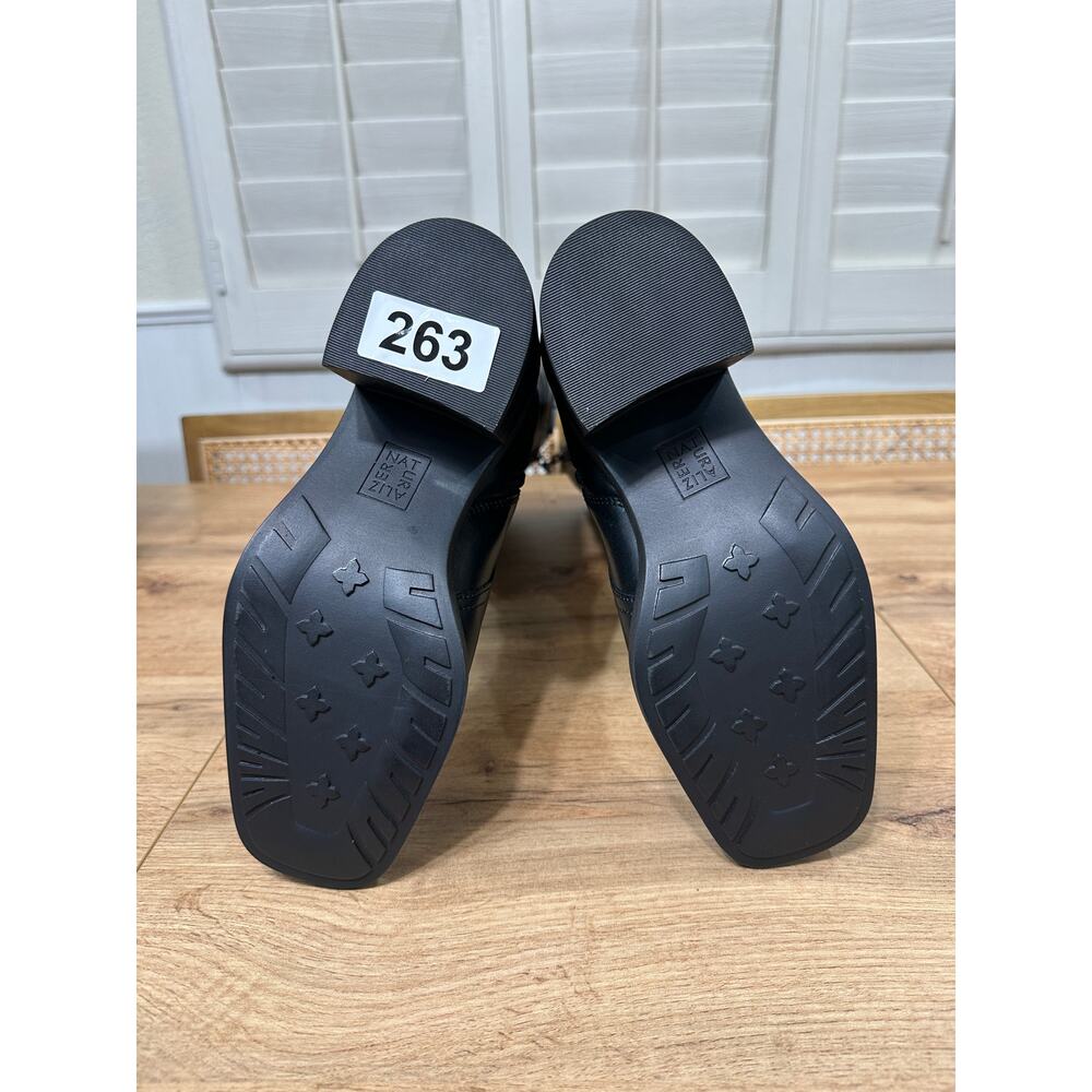 Naturalizer Women's Elliot Knee High Boots Black Leather 8.5 Wide NWOB Wide Calf - Picture 14 of 15